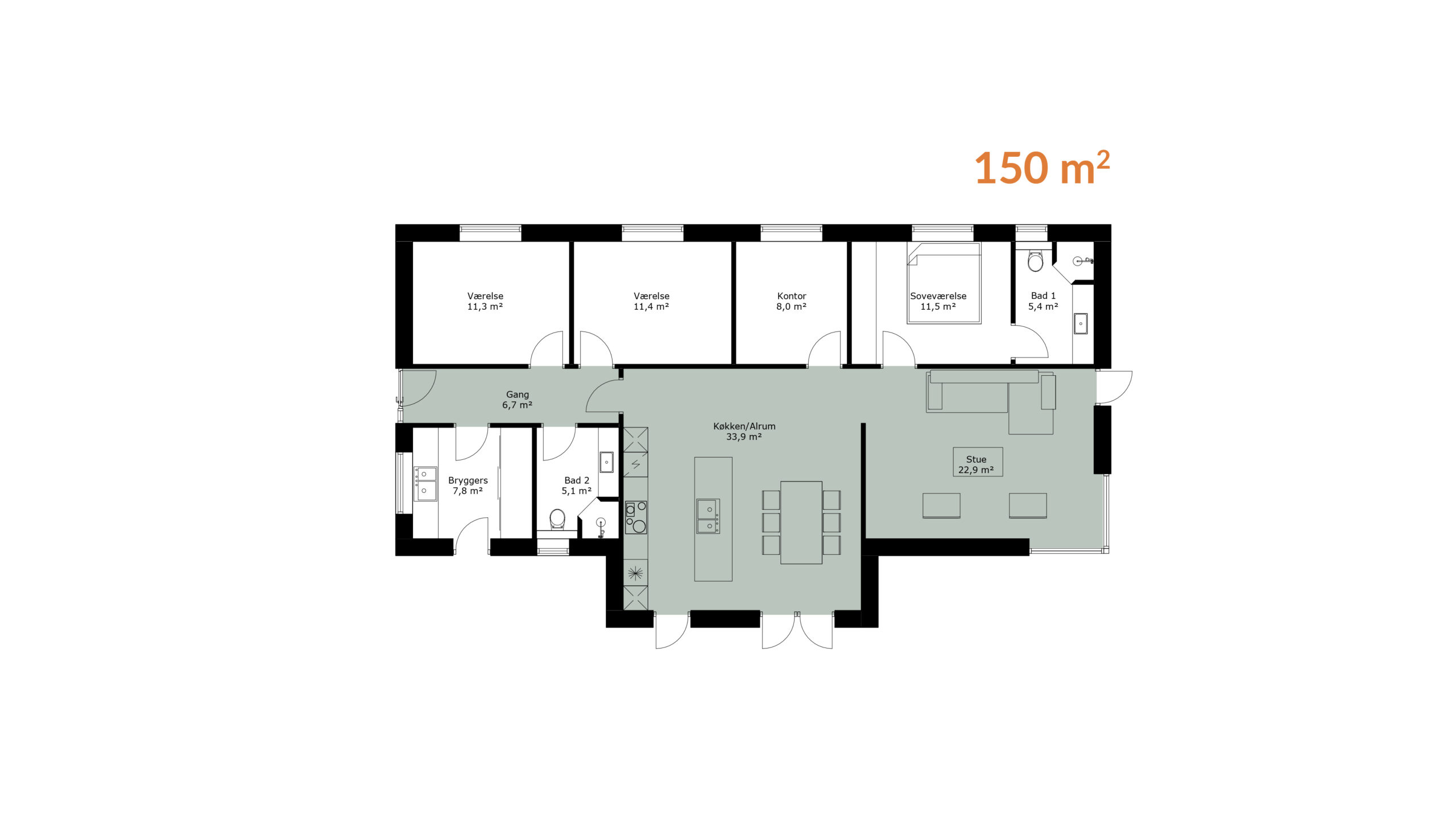 Vinkel 150m2