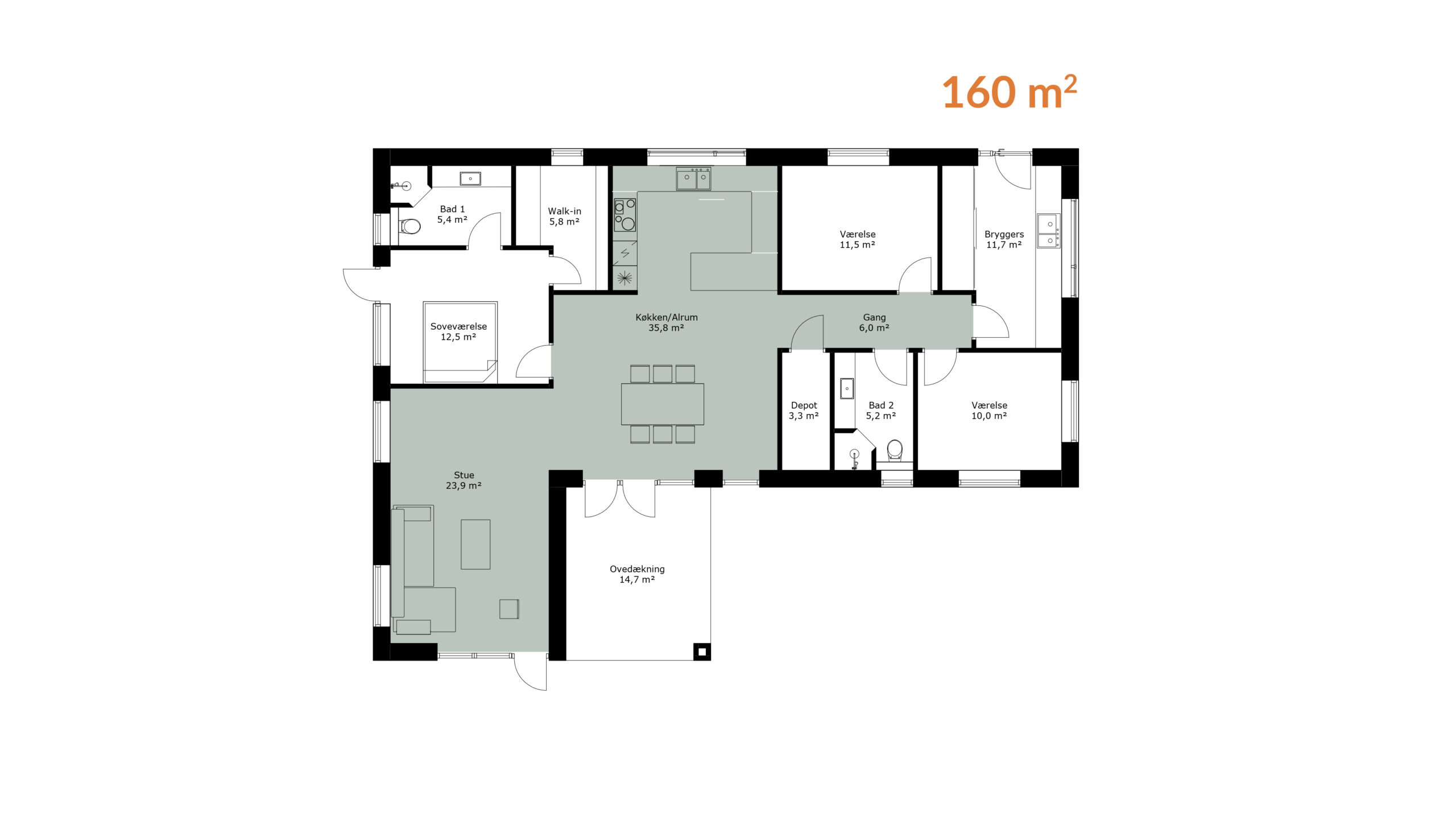 Vinkel 160m2