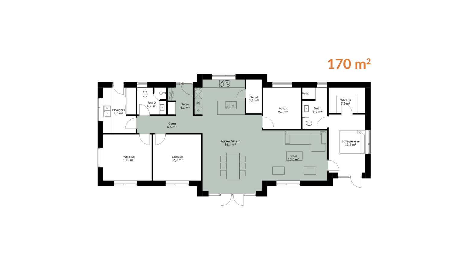 Plantegninger til nyt hus | Få inspiration til nybyg